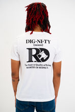 Load image into Gallery viewer, The RD "Dignity" T (White) (UNISEX)